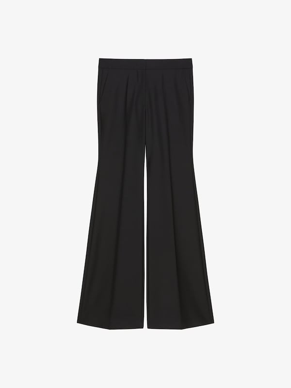 Givenchy Flare tailored pants in wool and mohair Ventas relámpago