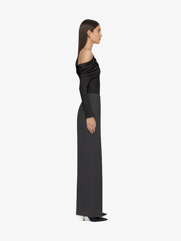 Givenchy Oversized tailored pants in wool Liquidación