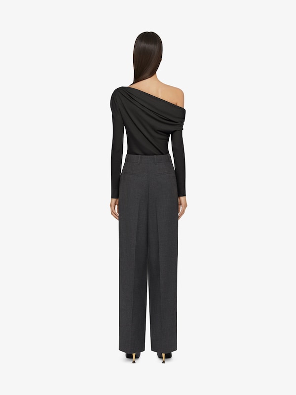 Givenchy Oversized tailored pants in wool Liquidación