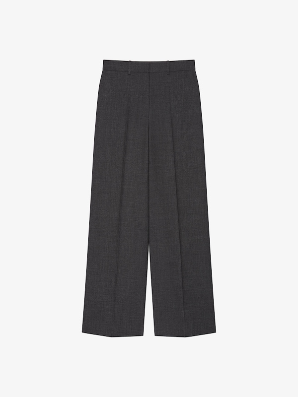 Givenchy Oversized tailored pants in wool Liquidación