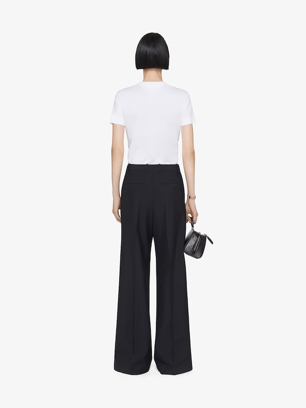 Givenchy Tailored pants in wool with lurex stripes Mejor oferta