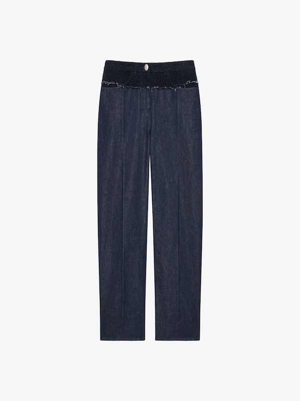 Givenchy Oversized jeans in mixed denim Rebajas top