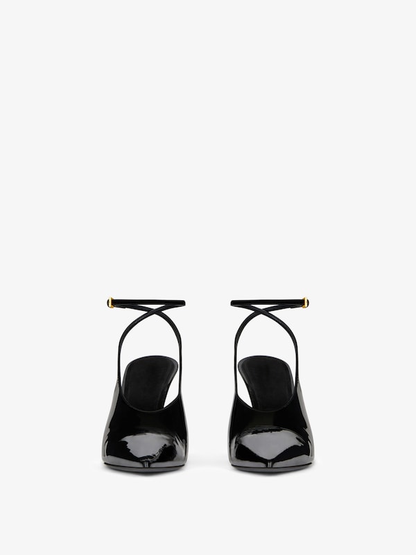 Givenchy Show slingbacks in patent leather Envío internacional gratuito