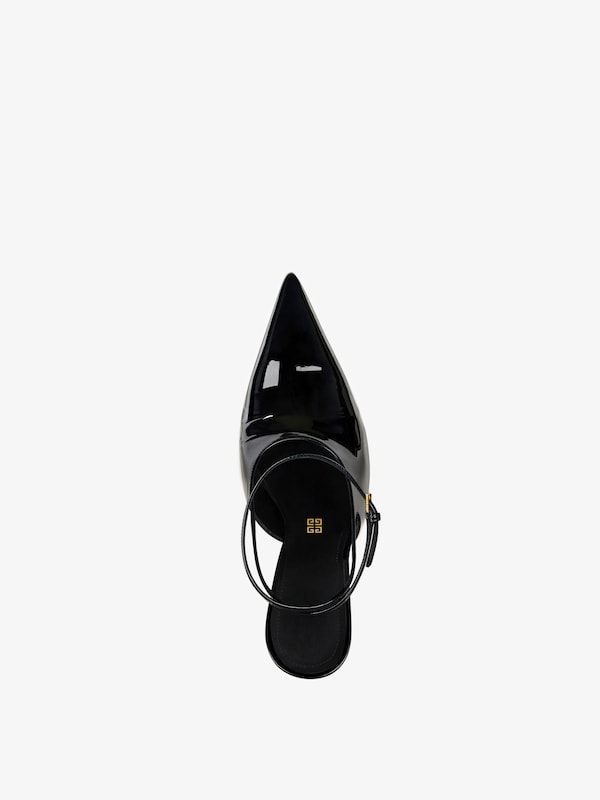 Givenchy Show slingbacks in patent leather Envío internacional gratuito