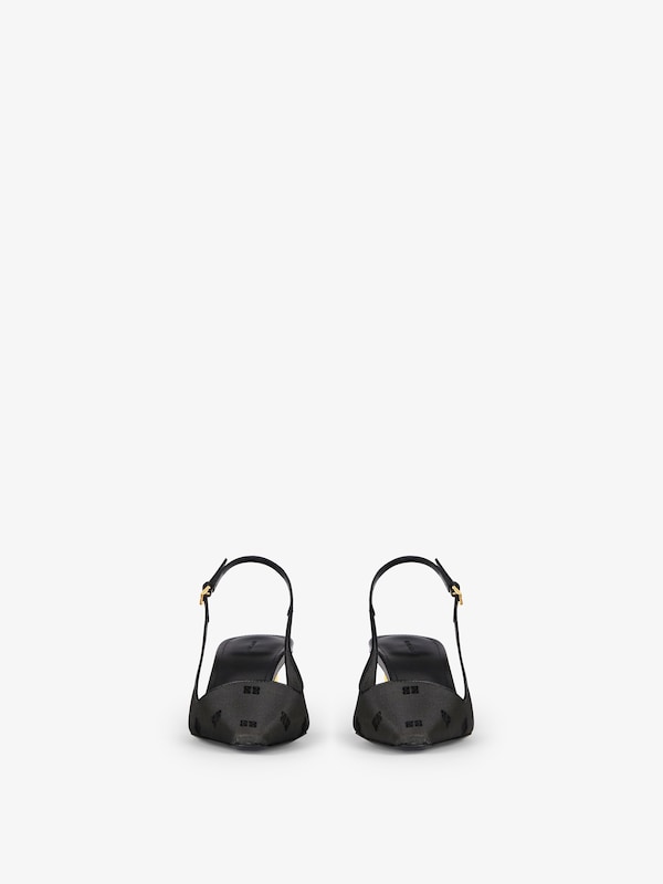 Givenchy G Cube slingbacks in 4G mesh Limitado a 3 días