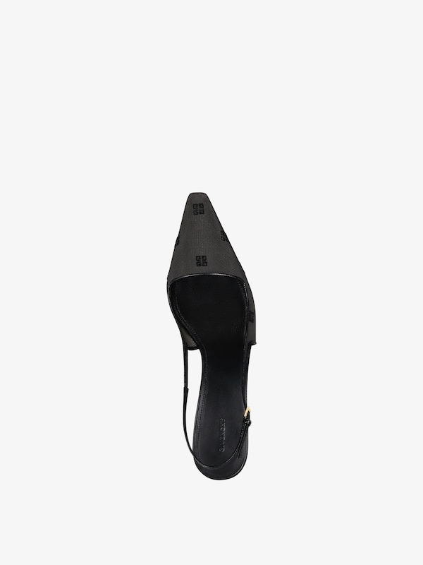 Givenchy G Cube slingbacks in 4G mesh Limitado a 3 días