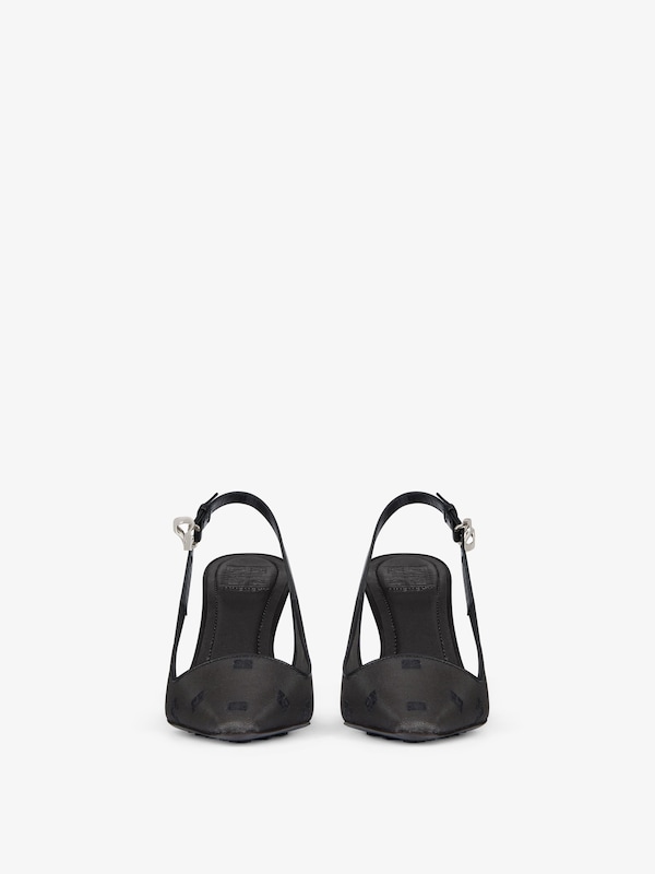 Givenchy G Cube slingbacks in 4G mesh Libre de impuestos