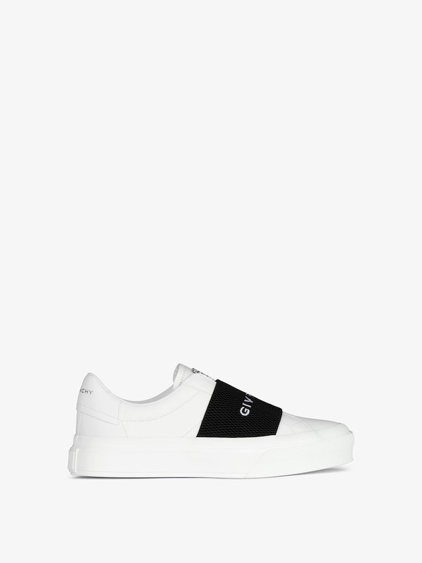 Givenchy City Sport sneakers in leather with GIVENCHY strap Última moda