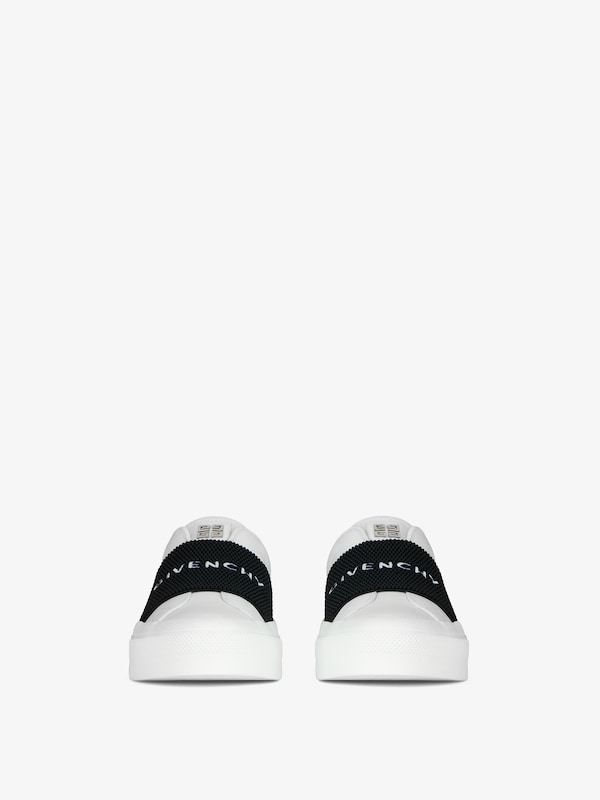 Givenchy City Sport sneakers in leather with GIVENCHY strap Última moda