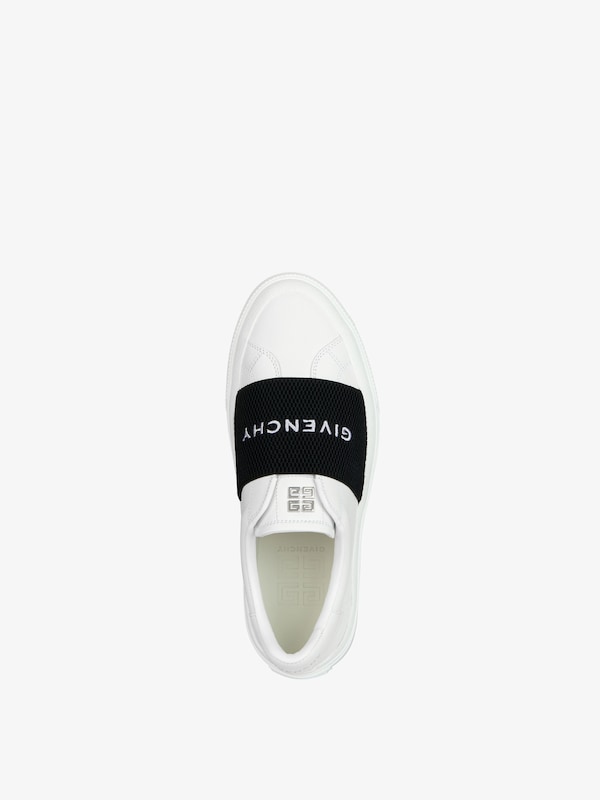 Givenchy City Sport sneakers in leather with GIVENCHY strap Última moda