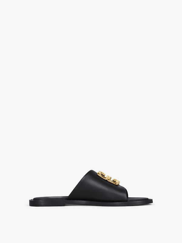 Givenchy 4G Liquid flat mules in leather