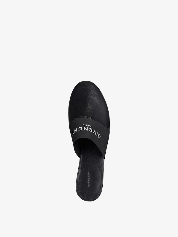 Givenchy Bedford flat mules in leather En línea