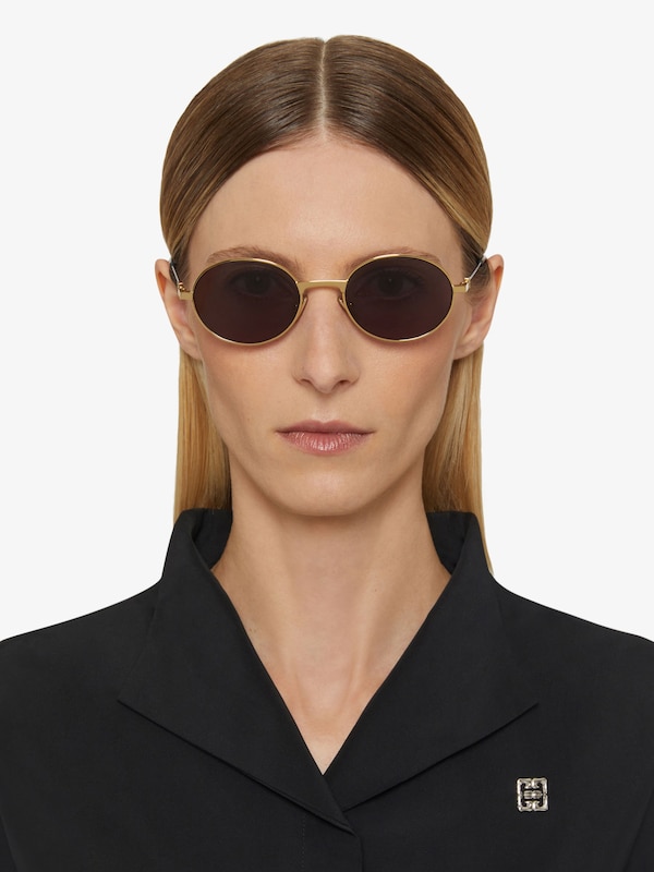 Givenchy GV Speed unisex sunglasses in metal Descuento