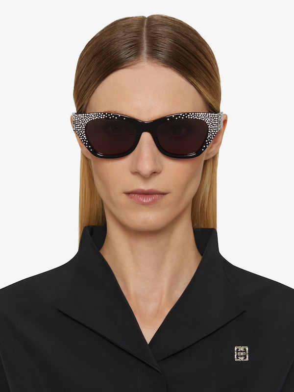 Givenchy 4G sunglasses in acetate with crystals Tienda