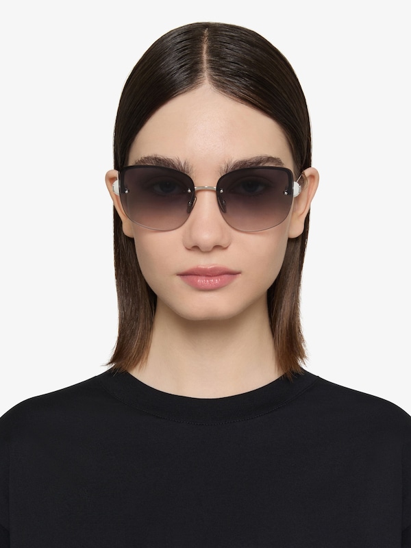 Givenchy 4G Pearl sunglasses in metal with crystals Últimos 3 días