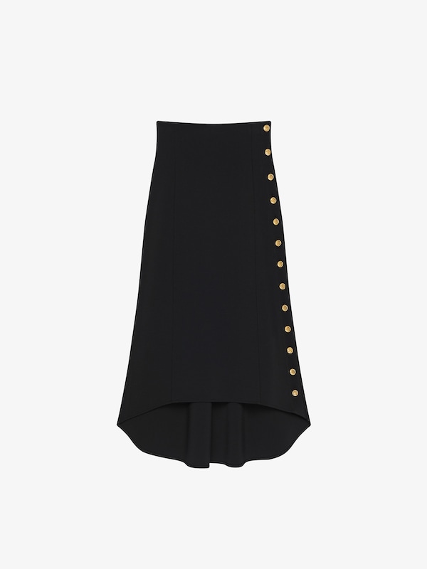 Givenchy Skirt in Punto Milano with buttons Descuentos del mes