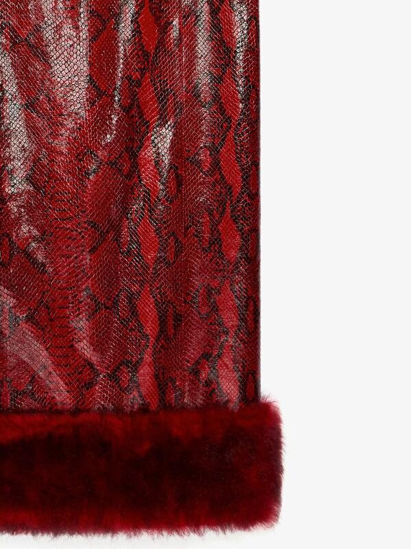 Givenchy Skirt in python print leather and fur Oferta exclusiva