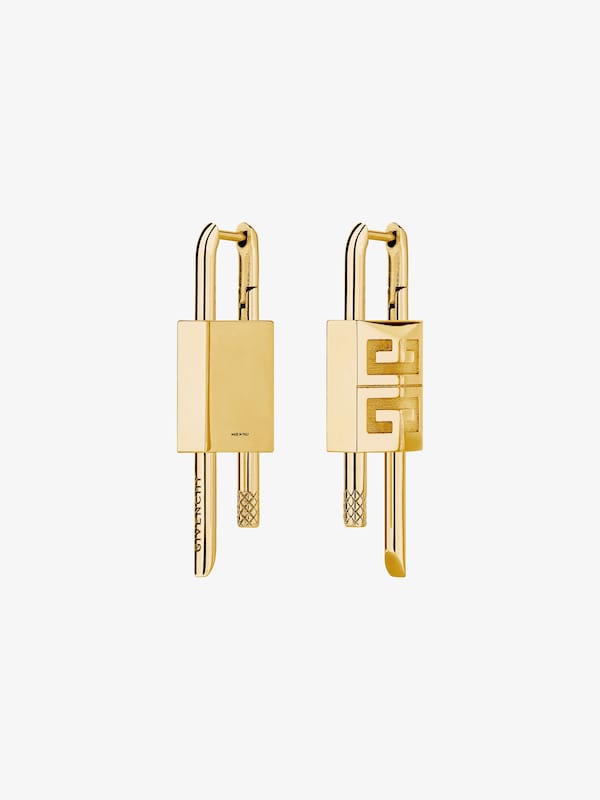 Givenchy Lock earrings in metal Ofertas de temporada