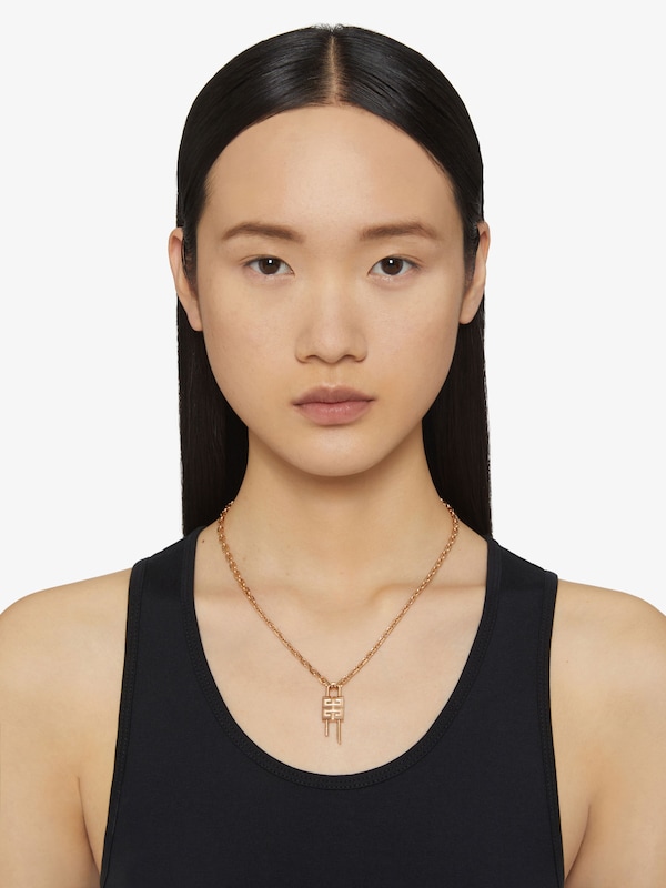 Givenchy Lock necklace in metal Ofertas especiales