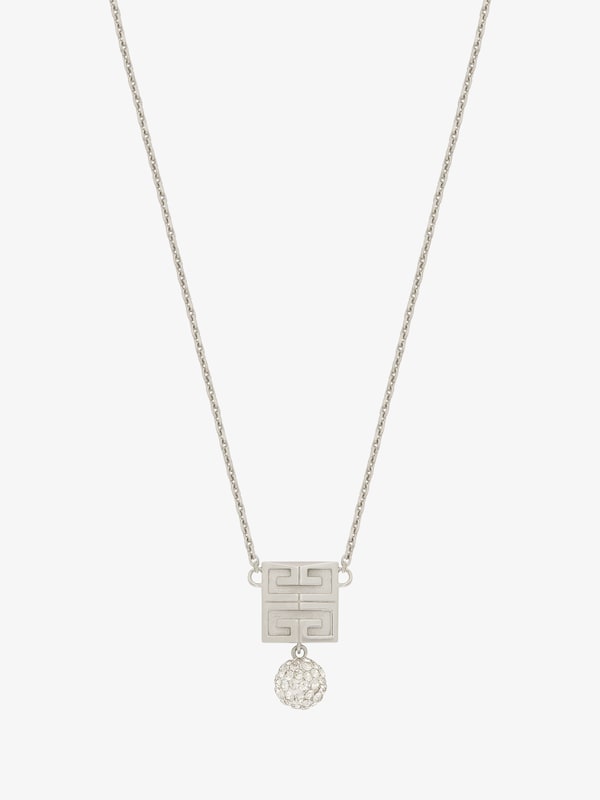 Givenchy 4G necklace in metal with crystals Precio ultrabajo