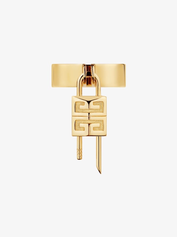 Givenchy Mini Lock ring in metal Devoluciones gratuitas