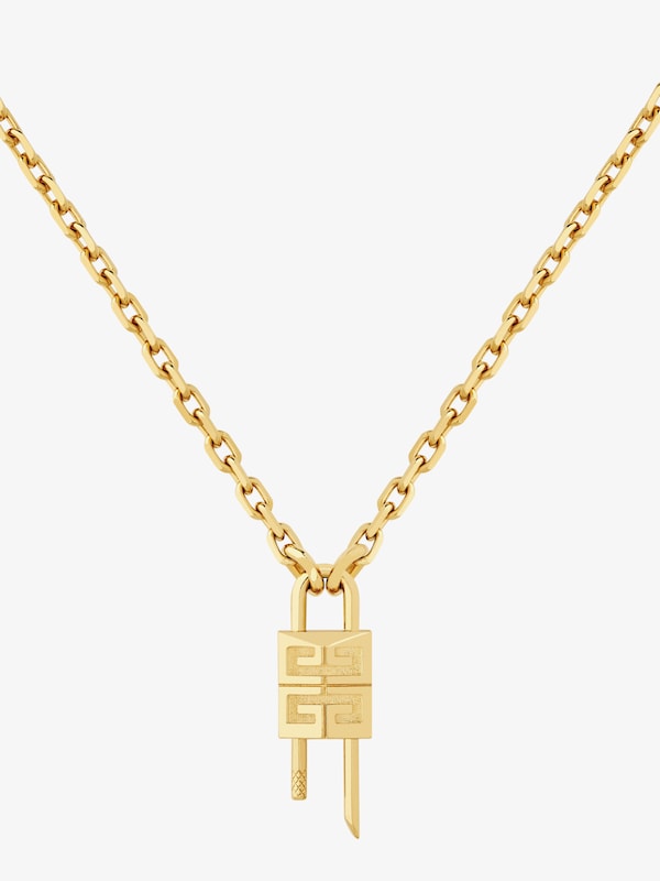 Givenchy Mini Lock necklace in metal 2025