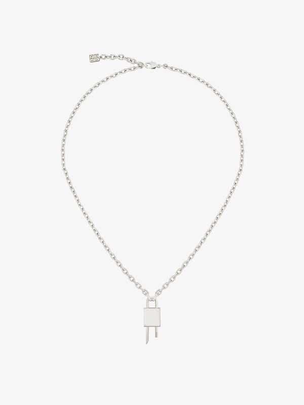 Givenchy Mini Lock necklace in metal Outlet