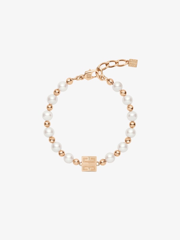 Givenchy 4G bracelet in metal with pearls Outlet online