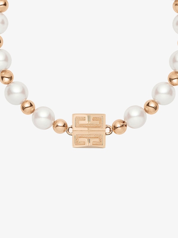 Givenchy 4G bracelet in metal with pearls Outlet online
