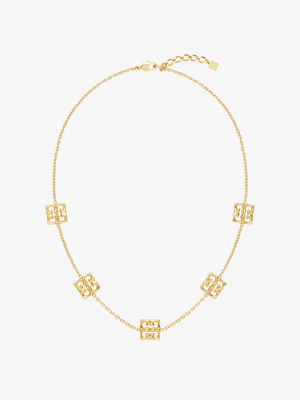 Givenchy 4G Liquid multi necklace in metal Ofertas