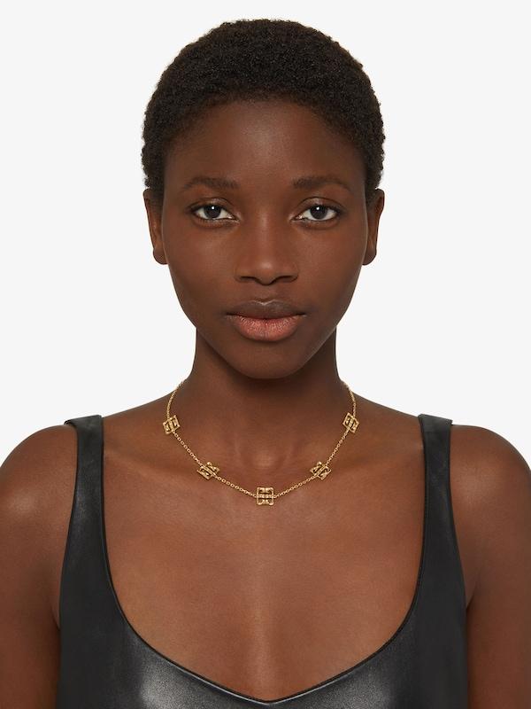 Givenchy 4G Liquid multi necklace in metal Ofertas