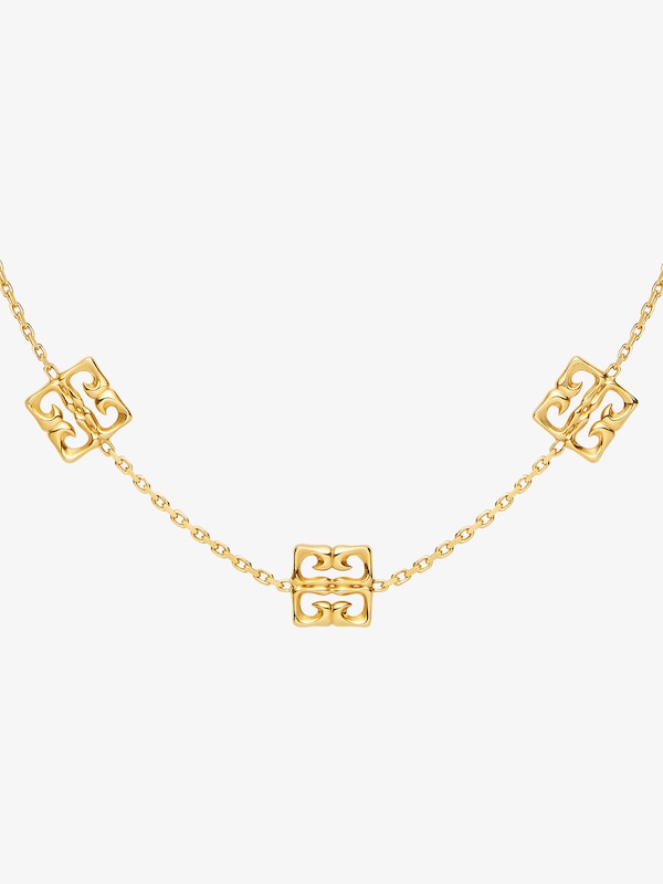 Givenchy 4G Liquid multi necklace in metal Ofertas
