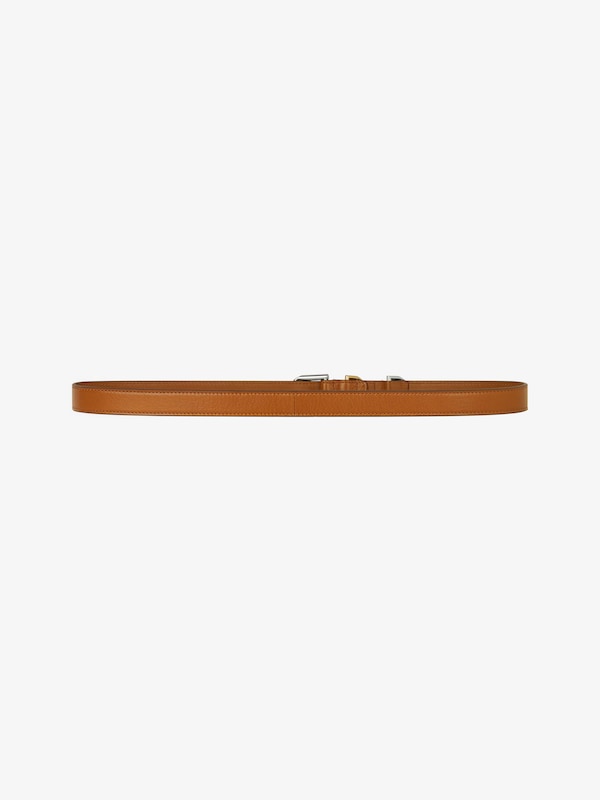 Givenchy Voyou belt in leather Descuento