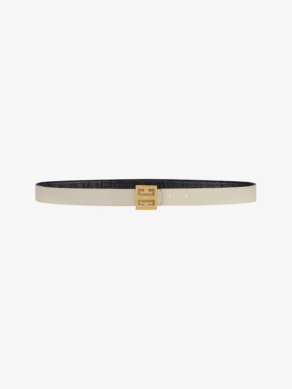 Givenchy 4G reversible belt in coated canvas Tienda