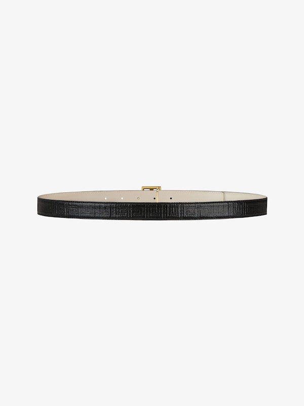Givenchy 4G reversible belt in coated canvas Tienda