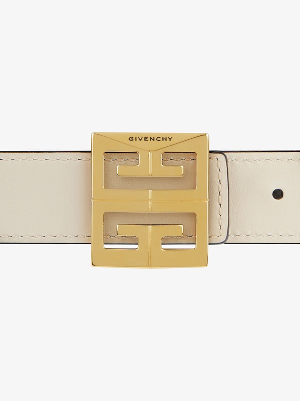 Givenchy 4G reversible belt in coated canvas Tienda