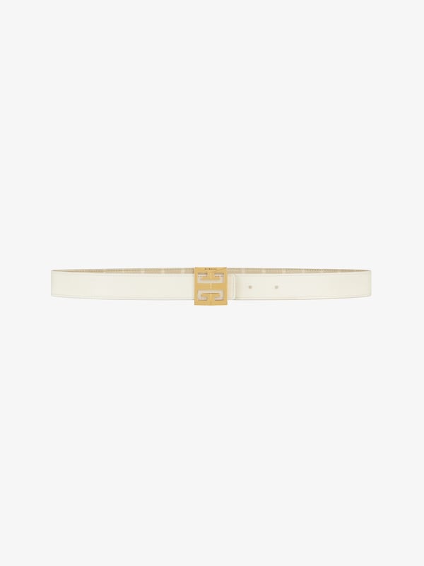 Givenchy 4G reversible belt in coated canvas Tienda