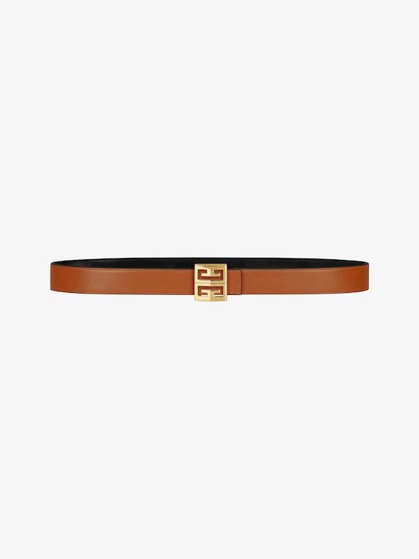 Givenchy Reversible belt in Box leather Oferta especial