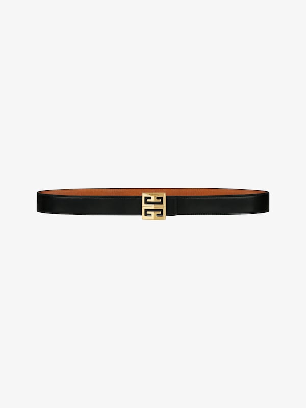Givenchy Reversible belt in Box leather Oferta especial