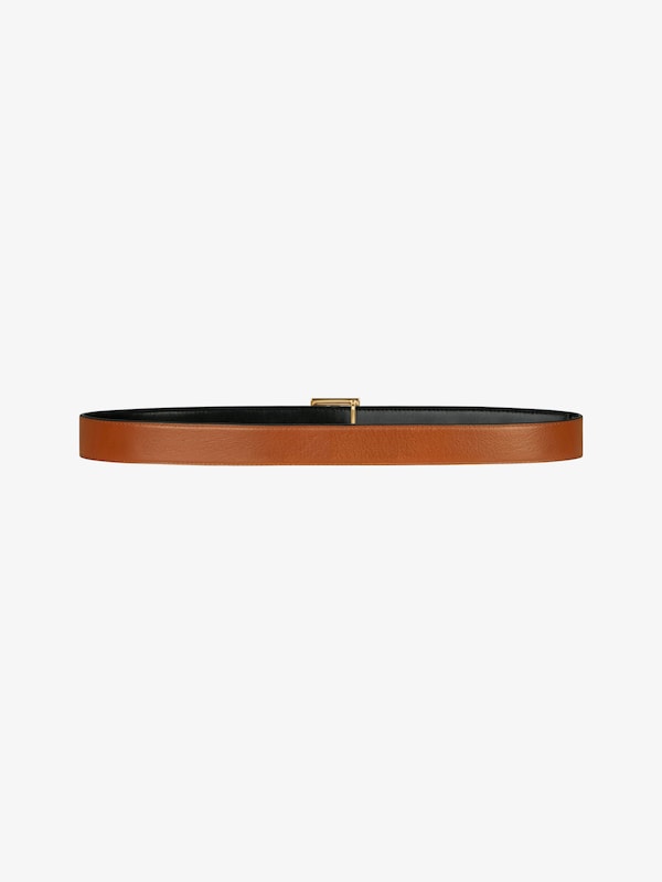 Givenchy Reversible belt in Box leather Oferta especial