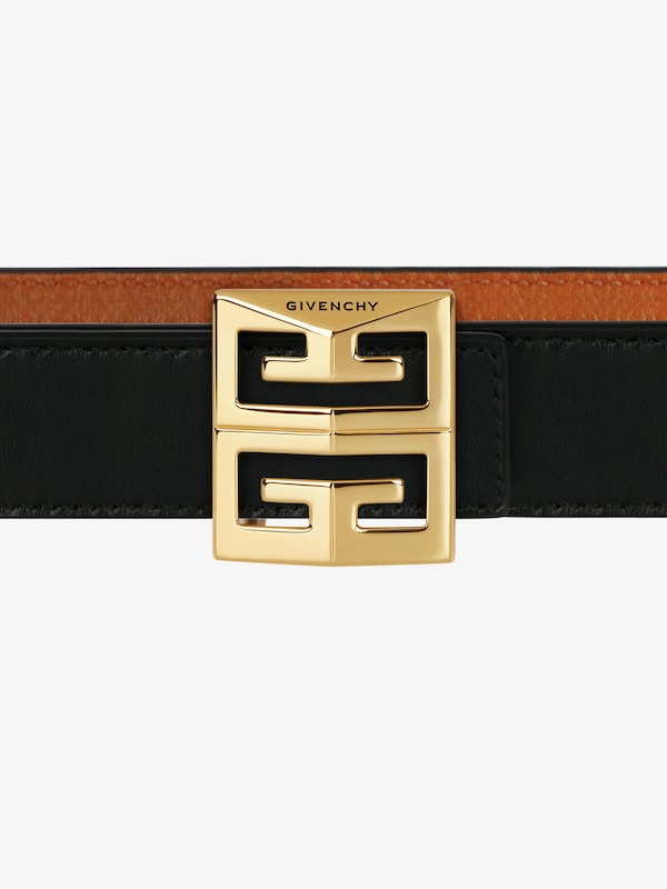 Givenchy Reversible belt in Box leather Oferta especial