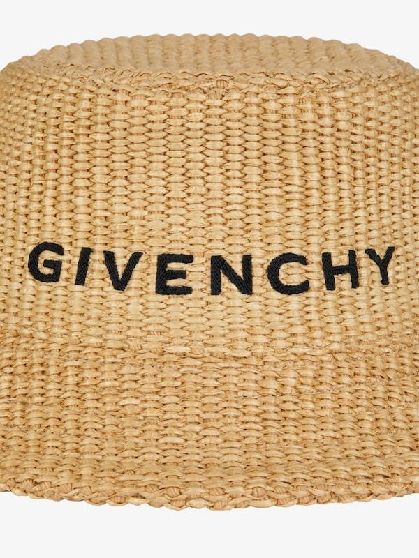 Givenchy GIVENCHY bucket hat in raffia Envío gratis