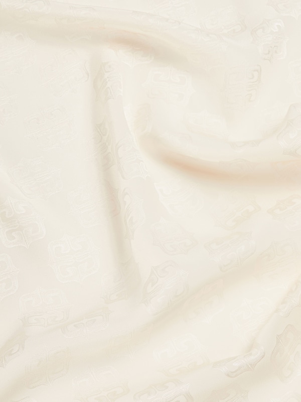 Givenchy 4G Liquid shawl in silk and cotton En oferta