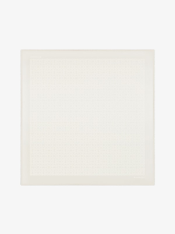 Givenchy 4G shawl in silk and wool with lurex Libre de impuestos