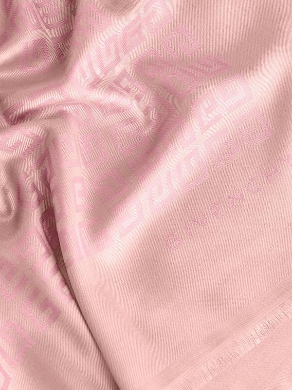 Givenchy 4G shawl in silk and wool with lurex Última moda