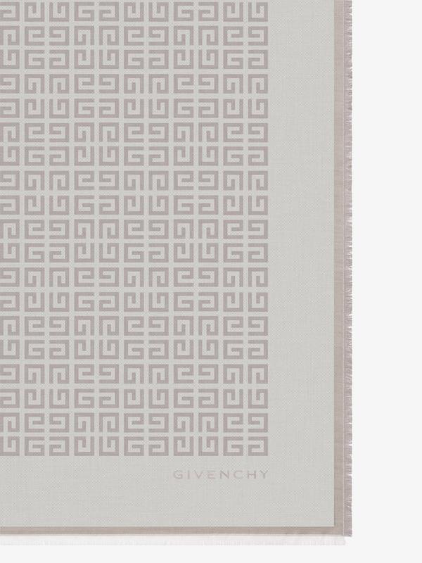 Givenchy 4G shawl in silk and wool Devoluciones gratuitas