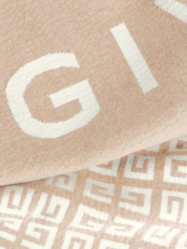 Givenchy GIVENCHY 4G double sided scarf in wool and cashmere Rebajas