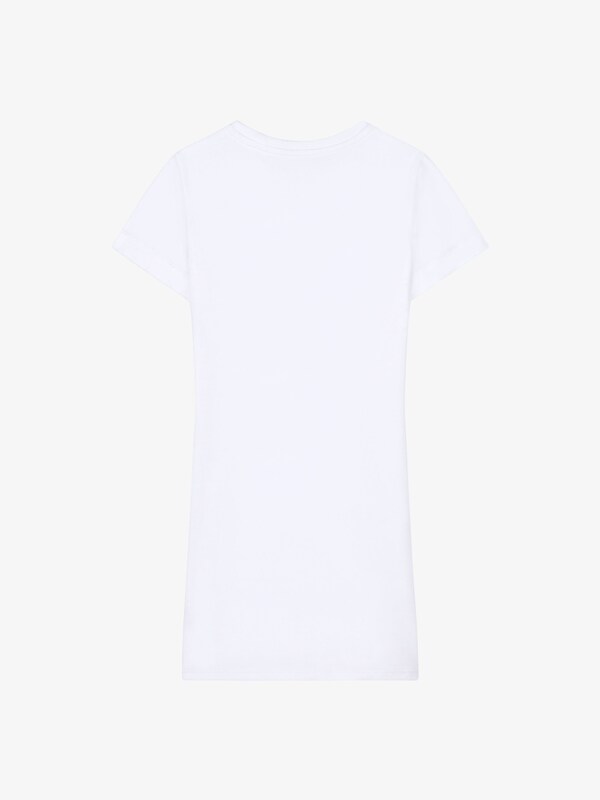 Givenchy Dress in cotton with floral flounce Los más vendidos