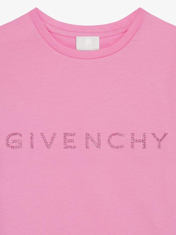 Givenchy GIVENCHY t-shirt in cotton with rhinestones COMPRAR AHORA