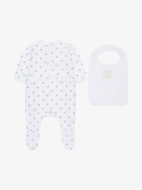 Givenchy Pyjamas bib and case in 4G cotton gift set Últimos 2 días